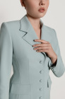 Tailored "Hourglass" jacket, mint