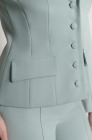 Tailored "Hourglass" jacket, mint