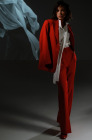 Palazzo trousers, red