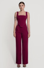 Palazzo trousers, sangria