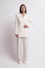 Double-breasted waistcoat, ivory