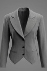 Cropped jacket, grey