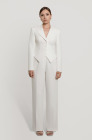 Corset blazer, milk white