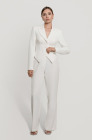 Corset blazer, milk white