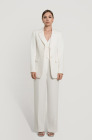 Fitted jacket, milk white
