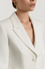 Fitted jacket, milk white