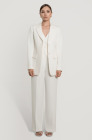 Palazzo trousers, milk white