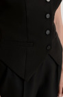 Fitted waistcoat, black