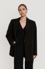 Oversized jacket, black