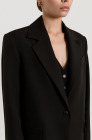 Oversized jacket, black