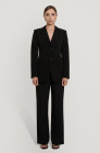 Fitted jacket, black