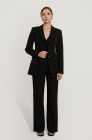 Fitted jacket, black