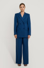 Double-breasted jacket, sapphire blue