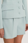 Pleated shorts, mint