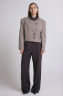 The Heritage blazer, brown check